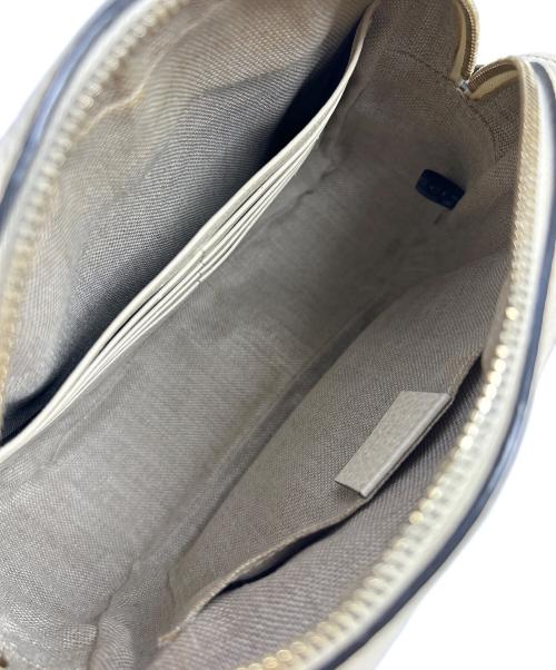 GUCCI（グッチ）GUCCI (グッチ) ブリー　GGキャンバスショルダーバッグ ベージュの古着・服飾アイテム