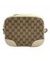 GUCCI（グッチ）の古着「ブリー　GGキャンバスショルダーバッグ」｜ベージュ