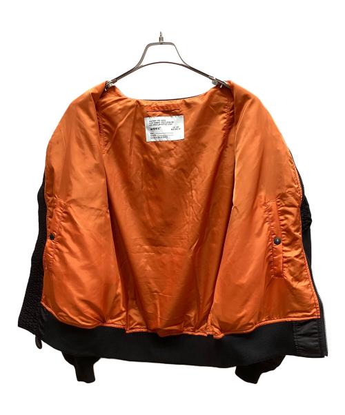 AVIREX（アヴィレックス）AVIREX (アヴィレックス) LIGHT MA-1 TOPHATTERS ブラック サイズ:XLの古着・服飾アイテム
