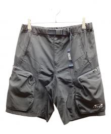 PALACE×OAKLEY（パレス×オークリー）の古着「ショートパンツ」｜ブラック