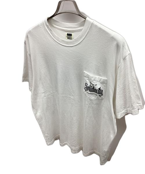 RATS（ラッツ）RATS (ラッツ) RATS SOLIDARITY POCKET TEE ホワイト サイズ:Lの古着・服飾アイテム