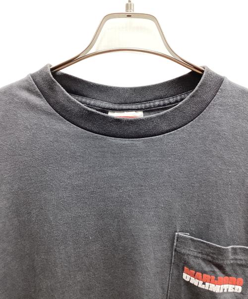 marlboro（マルボロ）marlboro (マルボロ) UNLIMITED (アンリミテッド) 半袖カットソー グレー サイズ:Lの古着・服飾アイテム