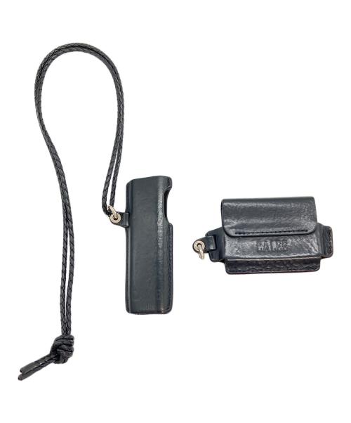 CALEE（キャリー）CALEE (キャリー) CALEE STUDS LEATHER HEAT STICK CASE SET ブラックの古着・服飾アイテム