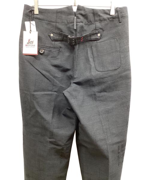 RED EAR（レッドイアー）RED EAR (レッドイアー) ジャカード トラウザーズ グレー サイズ:Lの古着・服飾アイテム
