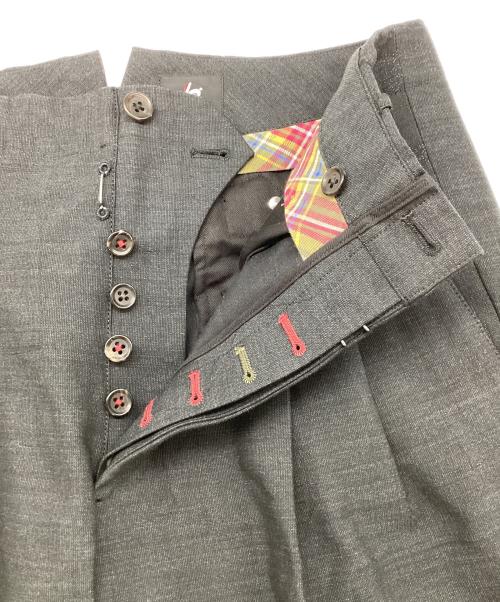 RED EAR（レッドイアー）RED EAR (レッドイアー) ジャカード トラウザーズ グレー サイズ:Lの古着・服飾アイテム