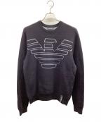 EMPORIO ARMANIエンポリオ アルマーニ）の古着「厚手ニット」｜ブラック