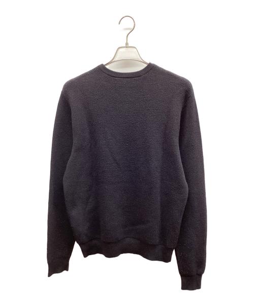 EMPORIO ARMANI（エンポリオ アルマーニ）EMPORIO ARMANI (エンポリオ アルマーニ) 厚手ニット ブラック サイズ:Mの古着・服飾アイテム