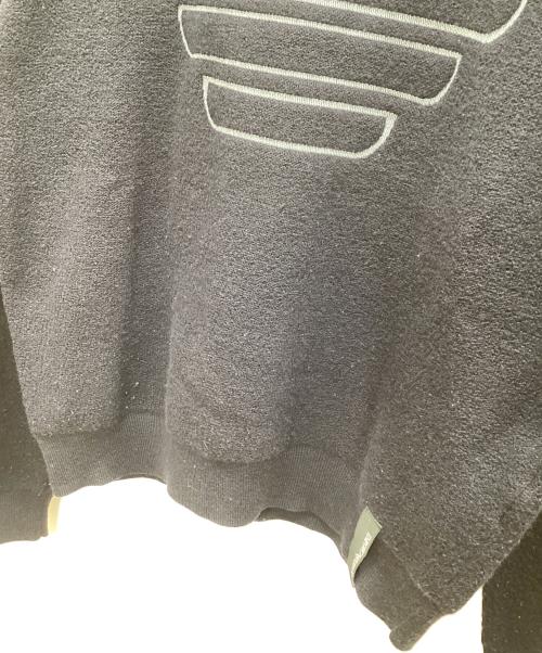 EMPORIO ARMANI（エンポリオ アルマーニ）EMPORIO ARMANI (エンポリオ アルマーニ) 厚手ニット ブラック サイズ:Mの古着・服飾アイテム