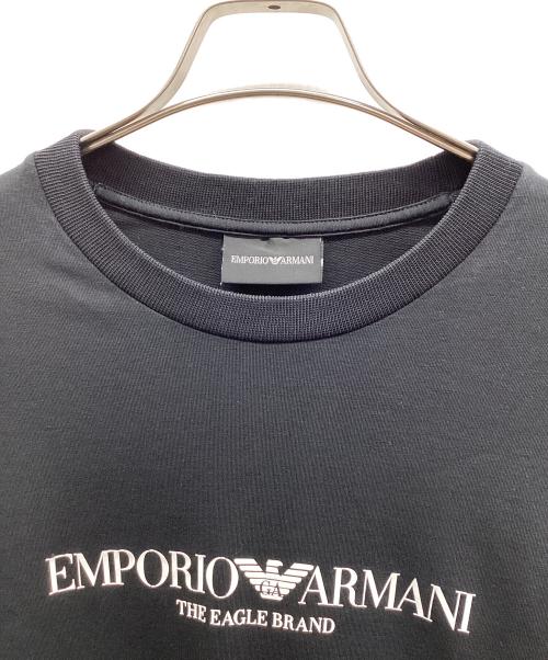 EMPORIO ARMANI（エンポリオ アルマーニ）EMPORIO ARMANI (エンポリオ アルマーニ) スウェット ブラック サイズ:Mの古着・服飾アイテム