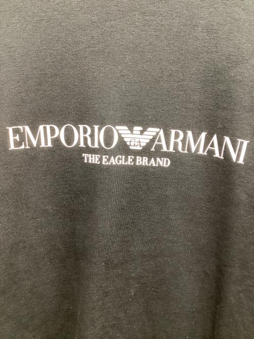 EMPORIO ARMANI（エンポリオ アルマーニ）EMPORIO ARMANI (エンポリオ アルマーニ) スウェット ブラック サイズ:Mの古着・服飾アイテム