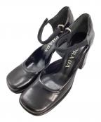 PRADAプラダ）の古着「PRADA　パンプス」｜ブラック