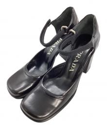 PRADA（プラダ）の古着「PRADA　パンプス」｜ブラック