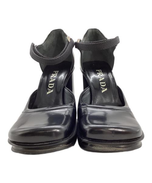 PRADA（プラダ）PRADA (プラダ) PRADA　パンプス ブラック サイズ:36 1/2の古着・服飾アイテム