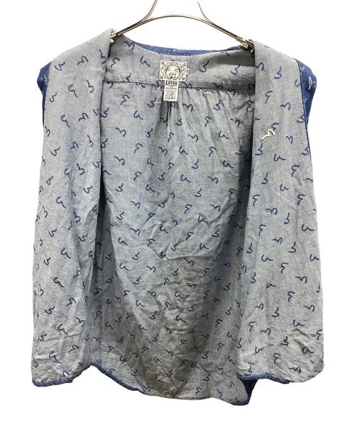 EVISU（エヴィス）EVISU (エヴィス) 長袖シャツ ブルー サイズ:38の古着・服飾アイテム