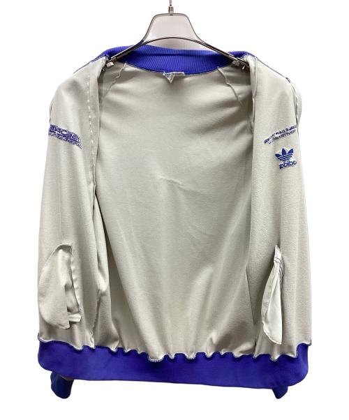 adidas（アディダス）adidas (アディダス) ATPトラックジャケット グレー×ブルー サイズ:Lの古着・服飾アイテム