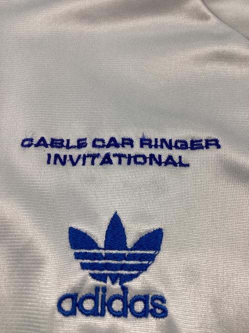 adidas（アディダス）adidas (アディダス) ATPトラックジャケット グレー×ブルー サイズ:Lの古着・服飾アイテム