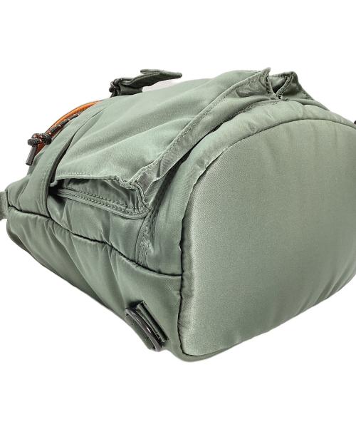 PORTER（ポーター）PORTER (ポーター) PORTER タンカー サックパック グリーン×オレンジの古着・服飾アイテム