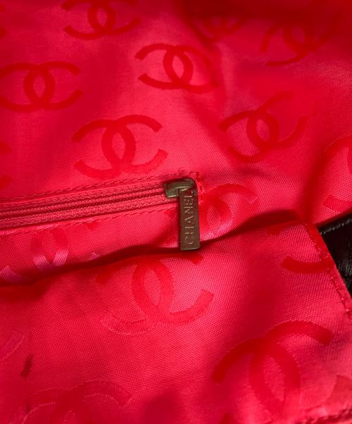 CHANEL（シャネル）CHANEL (シャネル) CHANEL　カンボンライン　トートバッグ ブラックの古着・服飾アイテム