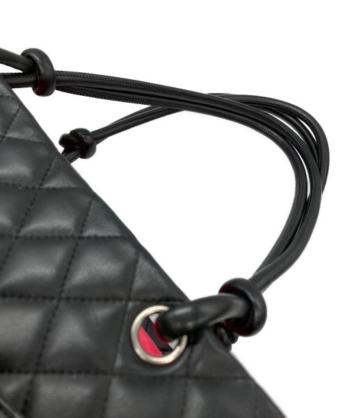 CHANEL（シャネル）CHANEL (シャネル) CHANEL　カンボンライン　トートバッグ ブラックの古着・服飾アイテム