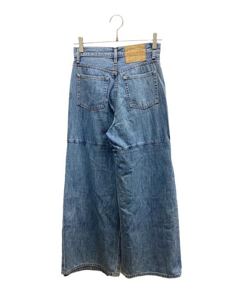 kotohayokozawa（コトハヨコザワ）kotohayokozawa (コトハヨコザワ) LAYERED DENIM PANTS ブルー サイズ:Sの古着・服飾アイテム