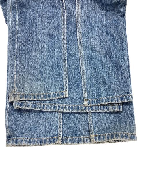 kotohayokozawa（コトハヨコザワ）kotohayokozawa (コトハヨコザワ) LAYERED DENIM PANTS ブルー サイズ:Sの古着・服飾アイテム