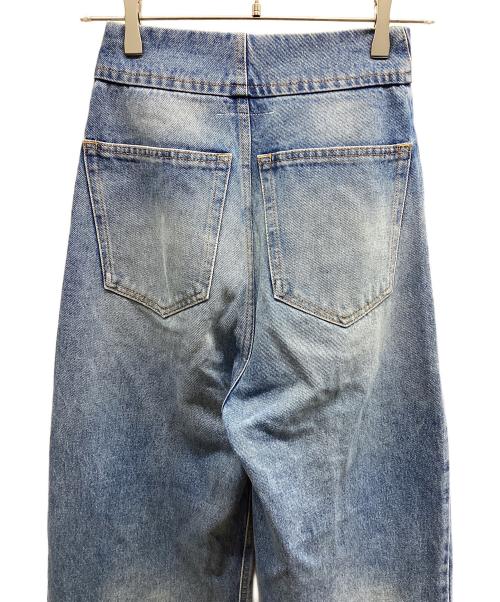 MM6 Maison Margiela（エムエムシックスメゾンマルジェラ）MM6 Maison Margiela (エムエムシックスメゾンマルジェラ) キャロット デニムパンツ ブルー サイズ:36の古着・服飾アイテム