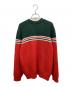 GUCCI (グッチ) 厚手ニット レッド×グリーン サイズ:150㎝：10000円