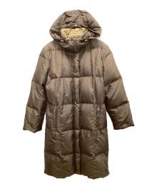 WEEKEND Max Mara（ウィークエンド マックスマーラ）の古着「リバーシブルダウンコート」｜ブラウン