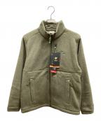 FOX FIREフォックスファイヤー）の古着「ニットフリースジャケット」｜カーキ
