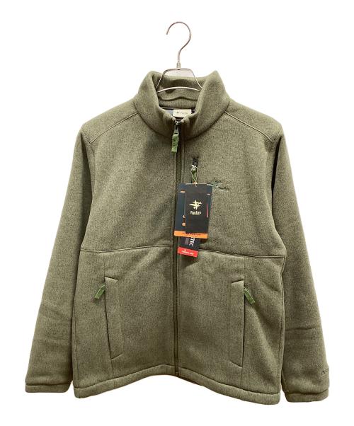 FOX FIRE（フォックスファイヤー）FOX FIRE (フォックスファイヤー) ニットフリースジャケット カーキ サイズ:M 未使用品の古着・服飾アイテム