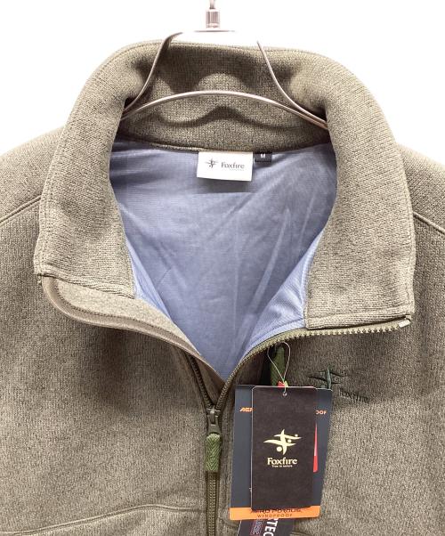 FOX FIRE（フォックスファイヤー）FOX FIRE (フォックスファイヤー) ニットフリースジャケット カーキ サイズ:M 未使用品の古着・服飾アイテム