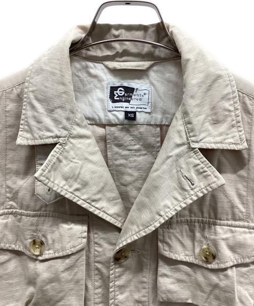Engineered Garments（エンジニアド ガーメンツ）Engineered Garments (エンジニアド ガーメンツ) サファリジャケット ベージュ サイズ:XSの古着・服飾アイテム