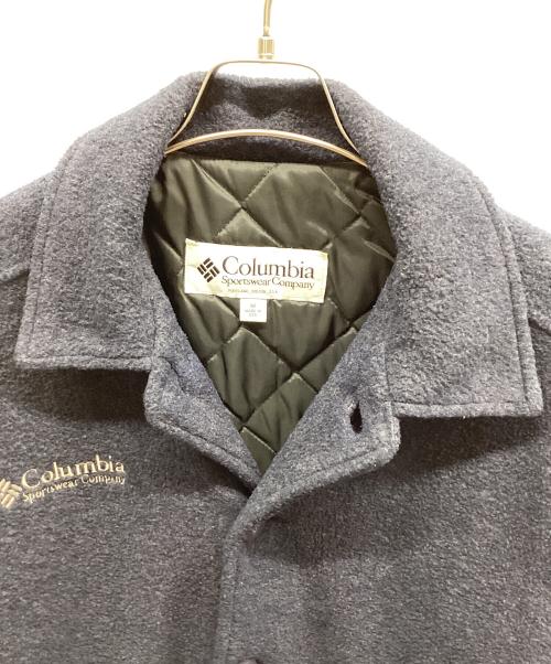 Columbia（コロンビア）Columbia (コロンビア) ウールコート ネイビー サイズ:Mの古着・服飾アイテム