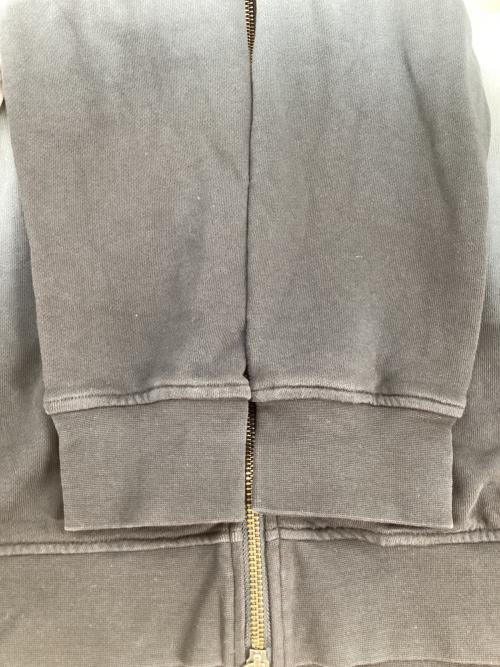 ARMANI EXCHANGE（アルマーニ エクスチェンジ）ARMANI EXCHANGE (アルマーニ エクスチェンジ) ジップパーカー ホワイト×ブラック サイズ:Sの古着・服飾アイテム