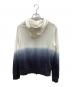 ARMANI EXCHANGE (アルマーニ エクスチェンジ) ジップパーカー ホワイト×ブラック サイズ:S：6000円