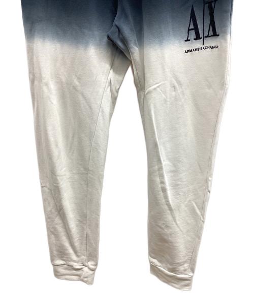 ARMANI EXCHANGE（アルマーニ エクスチェンジ）ARMANI EXCHANGE (アルマーニ エクスチェンジ) ジョガーパンツ ブラック×ホワイト サイズ:Sの古着・服飾アイテム