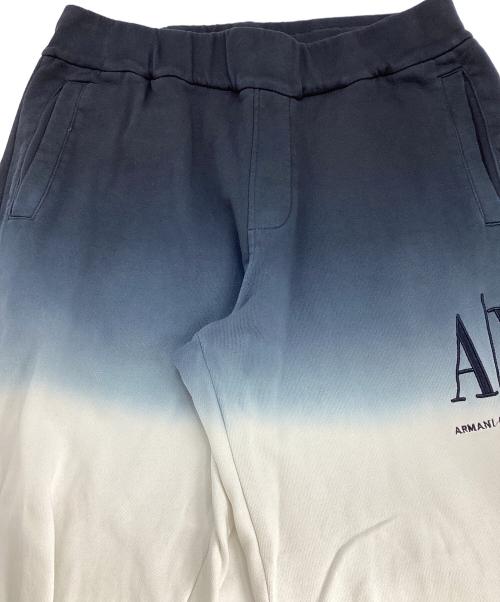 ARMANI EXCHANGE（アルマーニ エクスチェンジ）ARMANI EXCHANGE (アルマーニ エクスチェンジ) ジョガーパンツ ブラック×ホワイト サイズ:Sの古着・服飾アイテム