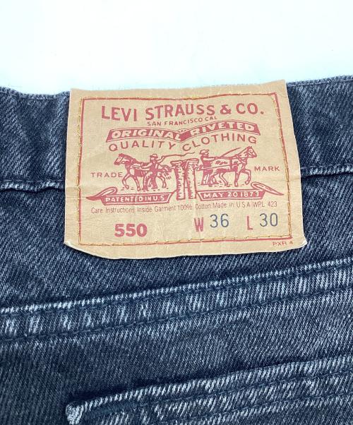 LEVI'S（リーバイス）LEVI'S (リーバイス) デニムパンツ グレー サイズ:91cm(W36)の古着・服飾アイテム