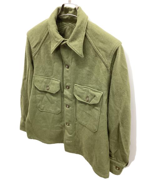 US ARMY（ユーエスアーミー）US ARMY (ユーエスアーミー) ミリタリーシャツ カーキ サイズ:不明の古着・服飾アイテム
