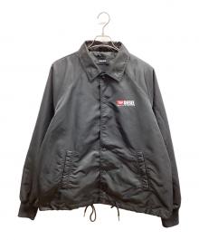 DIESEL（ディーゼル）の古着「コーチジャケット」｜ブラック