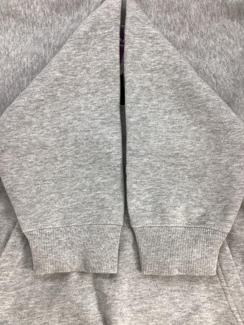 stussy（ステューシー）stussy (ステューシー) プルオーバーパーカー グレー サイズ:Mの古着・服飾アイテム