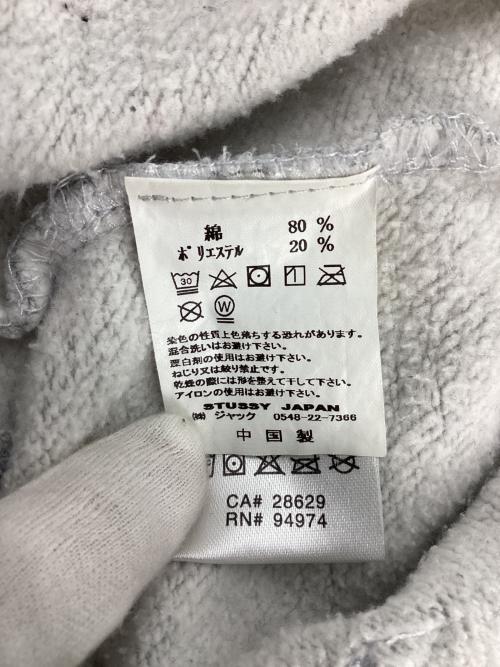 stussy（ステューシー）stussy (ステューシー) プルオーバーパーカー グレー サイズ:Mの古着・服飾アイテム