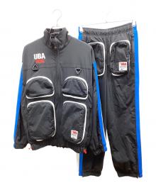 NIKE×UNDERCOVER（ナイキ×アンダーカバー）の古着「UBA TRACK SUIT」｜ブラック×ブルー