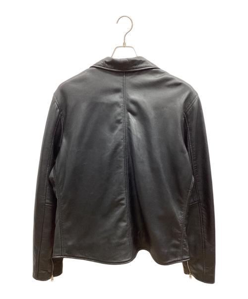 FREEDOM（フリーダム）FREEDOM (フリーダム) レザージャケット ブラック サイズ:6Lの古着・服飾アイテム
