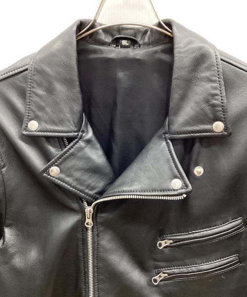 FREEDOM（フリーダム）FREEDOM (フリーダム) レザージャケット ブラック サイズ:6Lの古着・服飾アイテム
