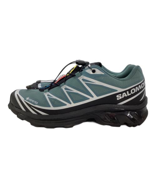 SALOMON（サロモン）SALOMON (サロモン) XT-6 Gore-Tex 'North Atlantic Black' XT-6 ゴアテックス ノースアトランティックブラック ブラック×グリーン サイズ:27の古着・服飾アイテム