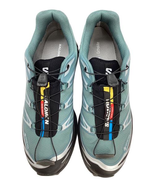 SALOMON（サロモン）SALOMON (サロモン) XT-6 Gore-Tex 'North Atlantic Black' XT-6 ゴアテックス ノースアトランティックブラック ブラック×グリーン サイズ:27の古着・服飾アイテム