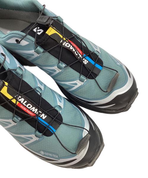 SALOMON（サロモン）SALOMON (サロモン) XT-6 Gore-Tex 'North Atlantic Black' XT-6 ゴアテックス ノースアトランティックブラック ブラック×グリーン サイズ:27の古着・服飾アイテム