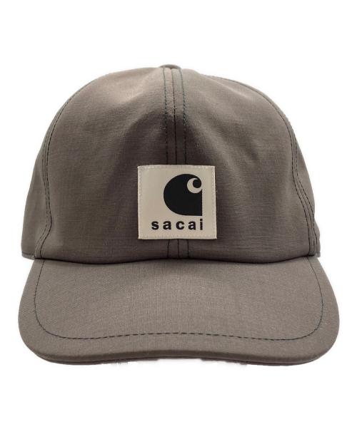 CarHartt（カーハート）CarHartt (カーハート) sacai (サカイ) Suiting Bonding Cap カーキの古着・服飾アイテム