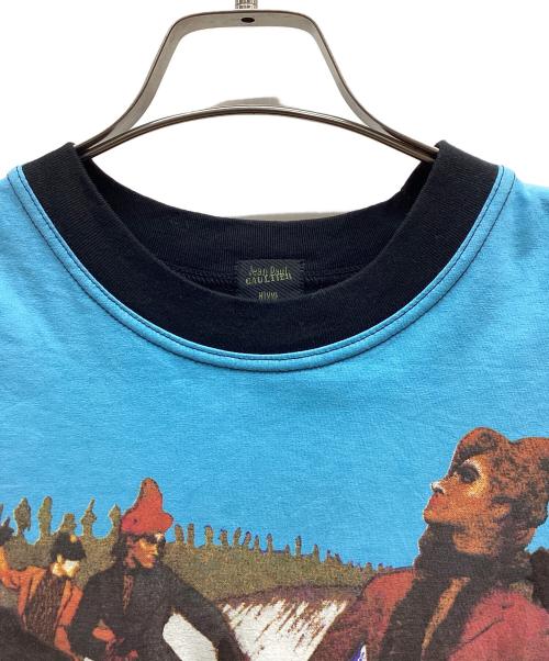 Jean Paul Gaultier homme（ジャンポールゴルチェオム）Jean Paul Gaultier homme (ジャンポールゴルチェオム) 半袖カットソー マルチカラー サイズ:48の古着・服飾アイテム